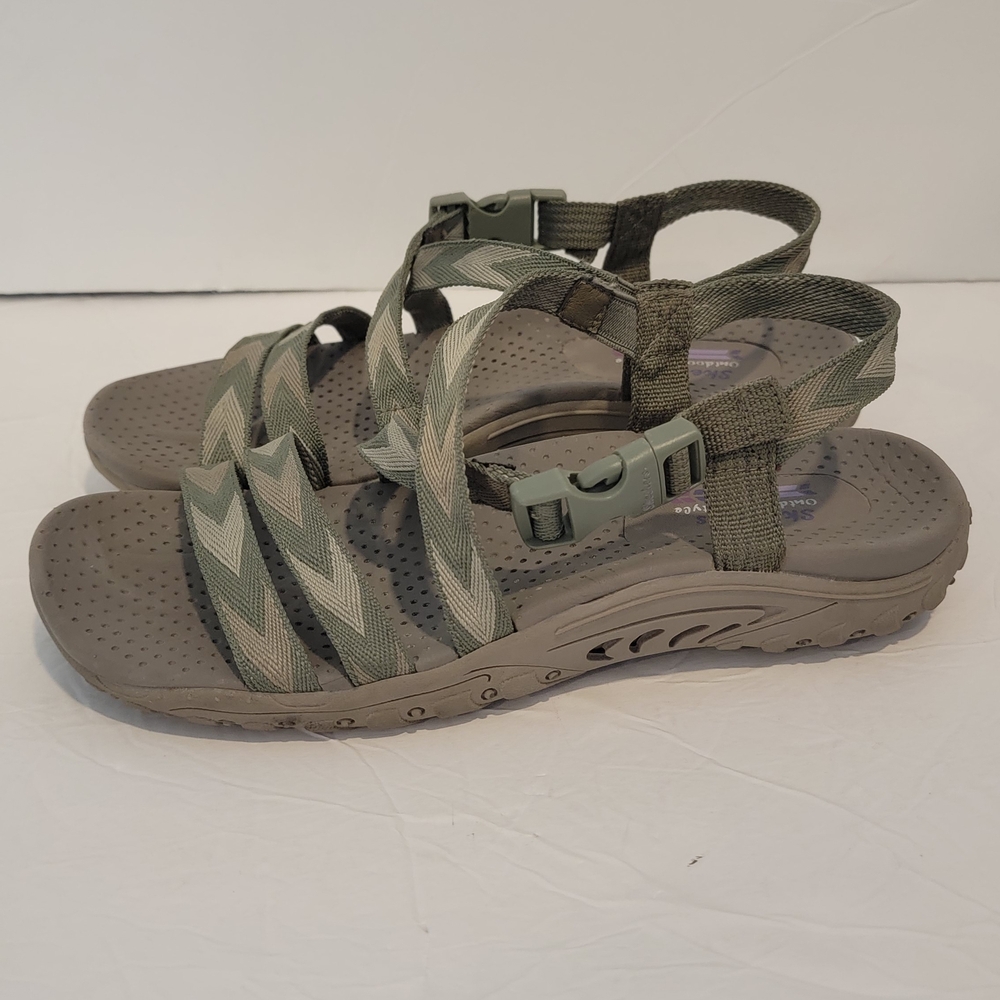 Skechers Green Performance Sandals with Adjustable Straps